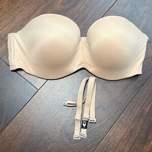 Victoria's Secret: Body by Victoria Strapless Bra - Tan